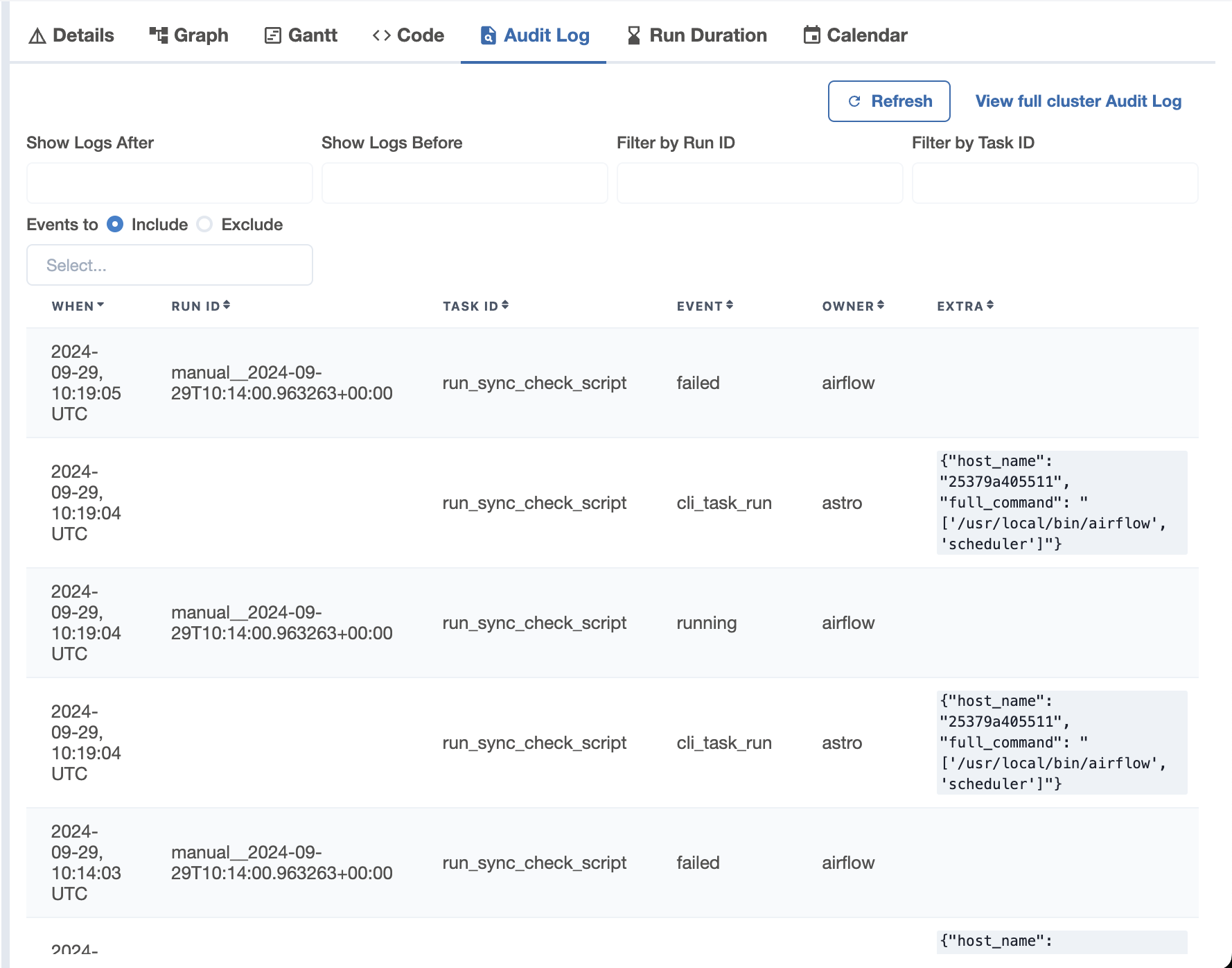 Automated documentation